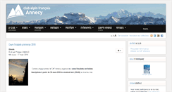 Desktop Screenshot of cafannecy.fr